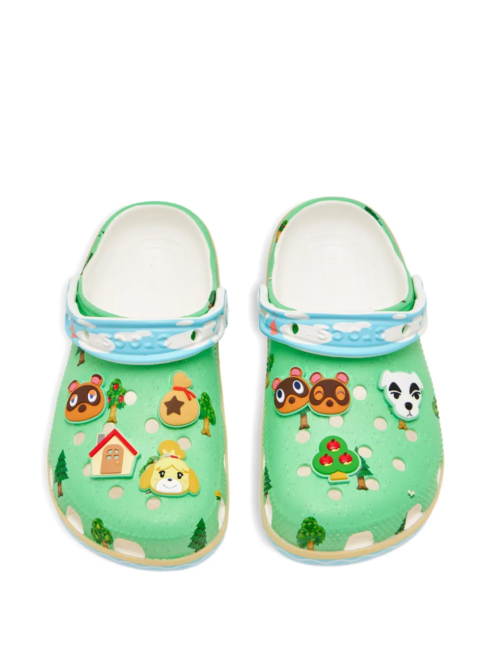 Crocs Kids x Animal Crossing Classic clogs Groen