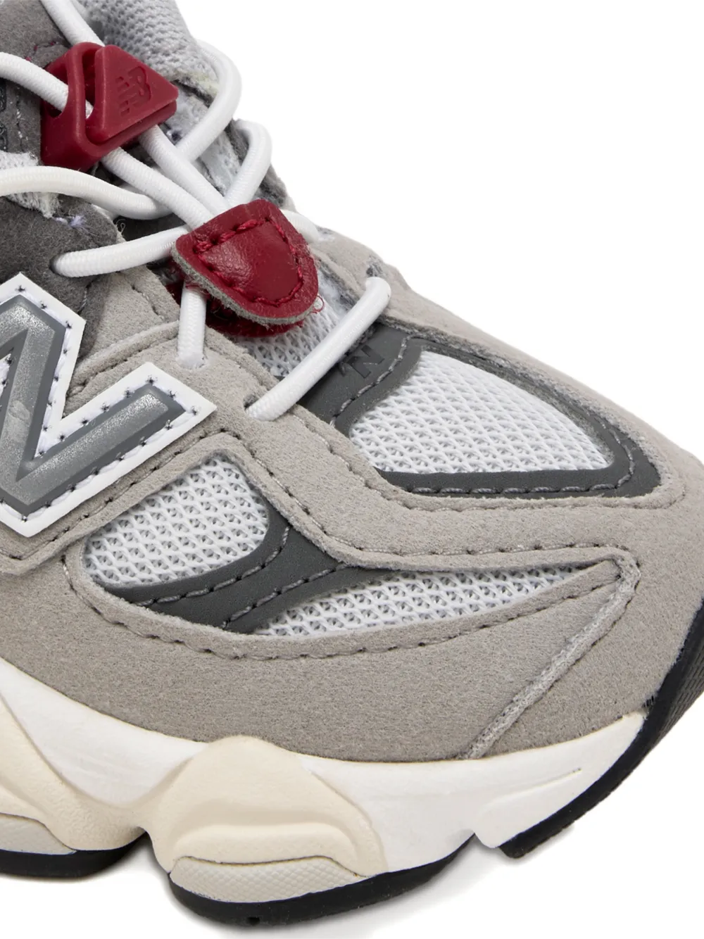 New Balance Kids 9060 logo-detail sneakers Grijs