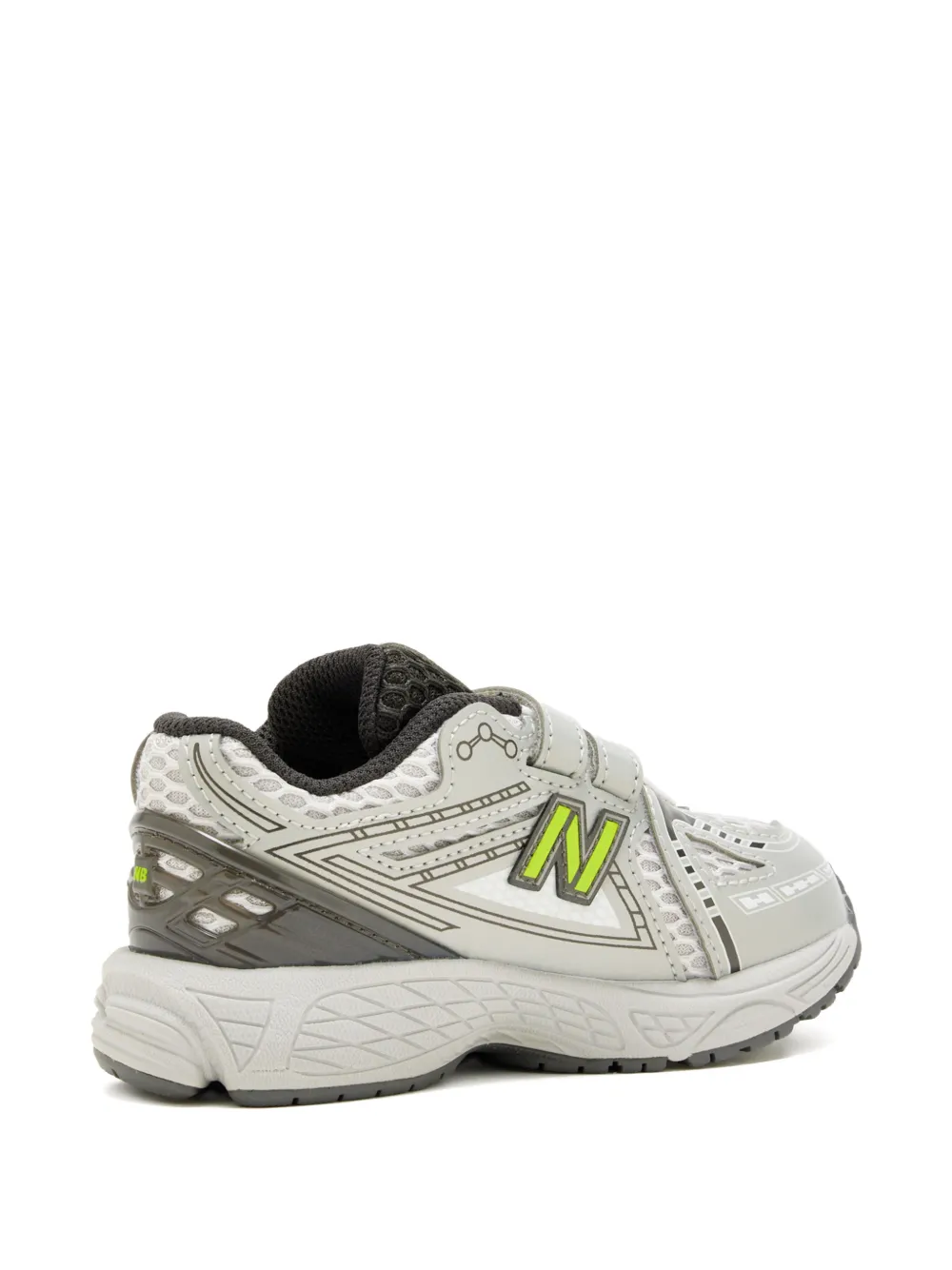 New Balance Kids 1906 logo-appliqué sneakers Grijs