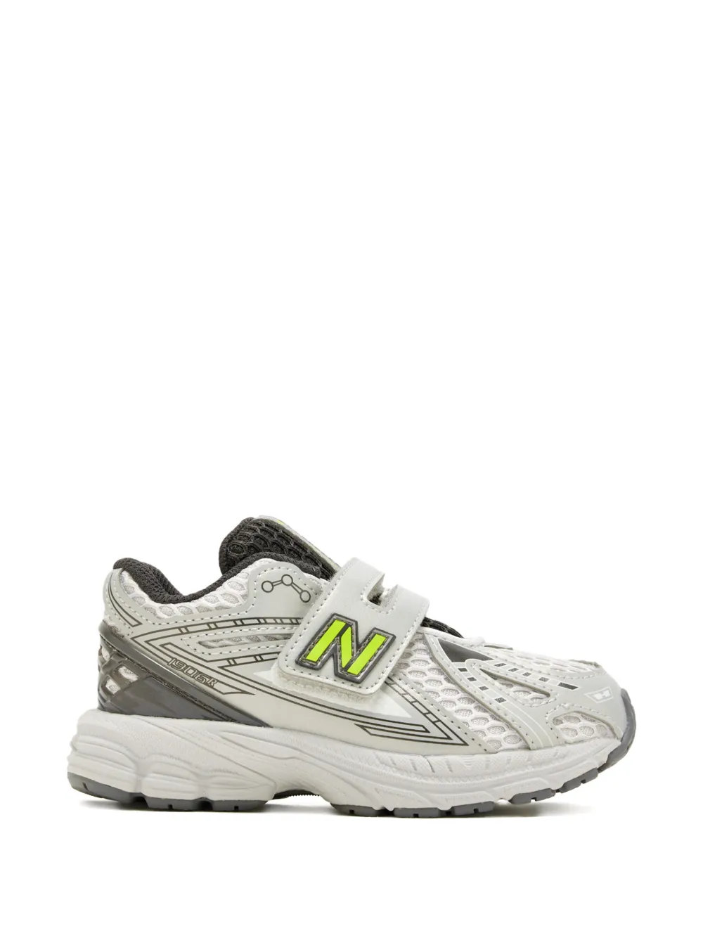 New Balance Kids 1906 logo-appliqué sneakers - Grigio