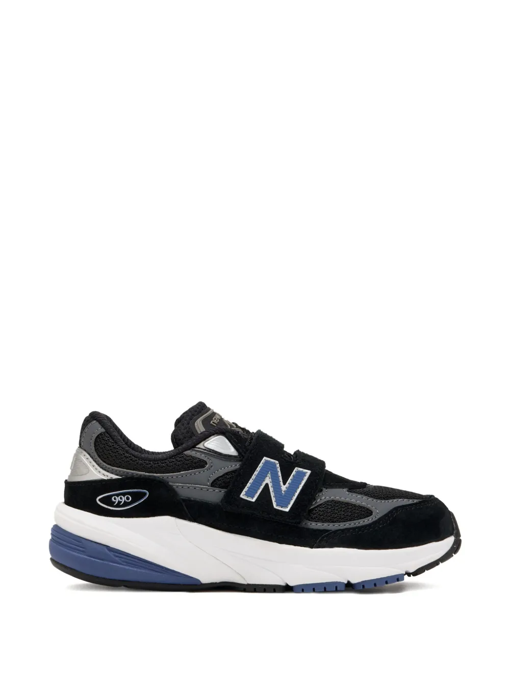 New Balance Kids FuelCell 990v6 touch-strap sneakers - Nero