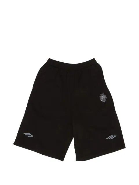 Balenciaga logo-patch shorts