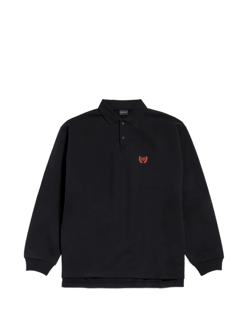 Balenciaga oversized polo - Nero