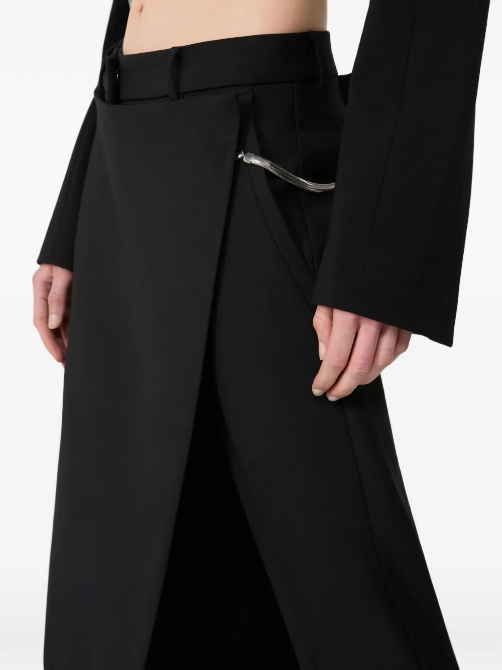 Utopia Chain-Detail Trousers
