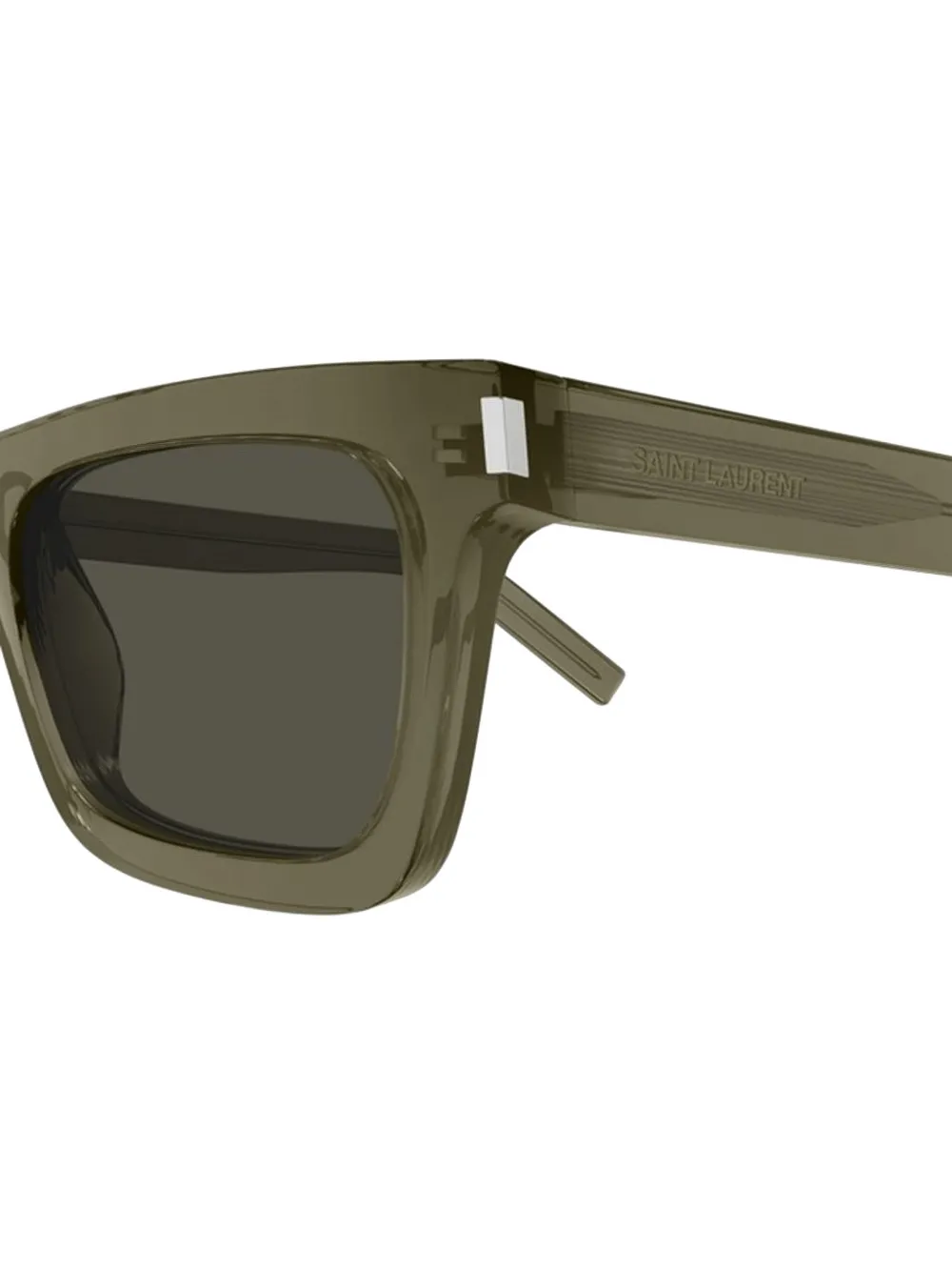 Saint Laurent Eyewear Betty zonnebril met vierkant montuur Bruin