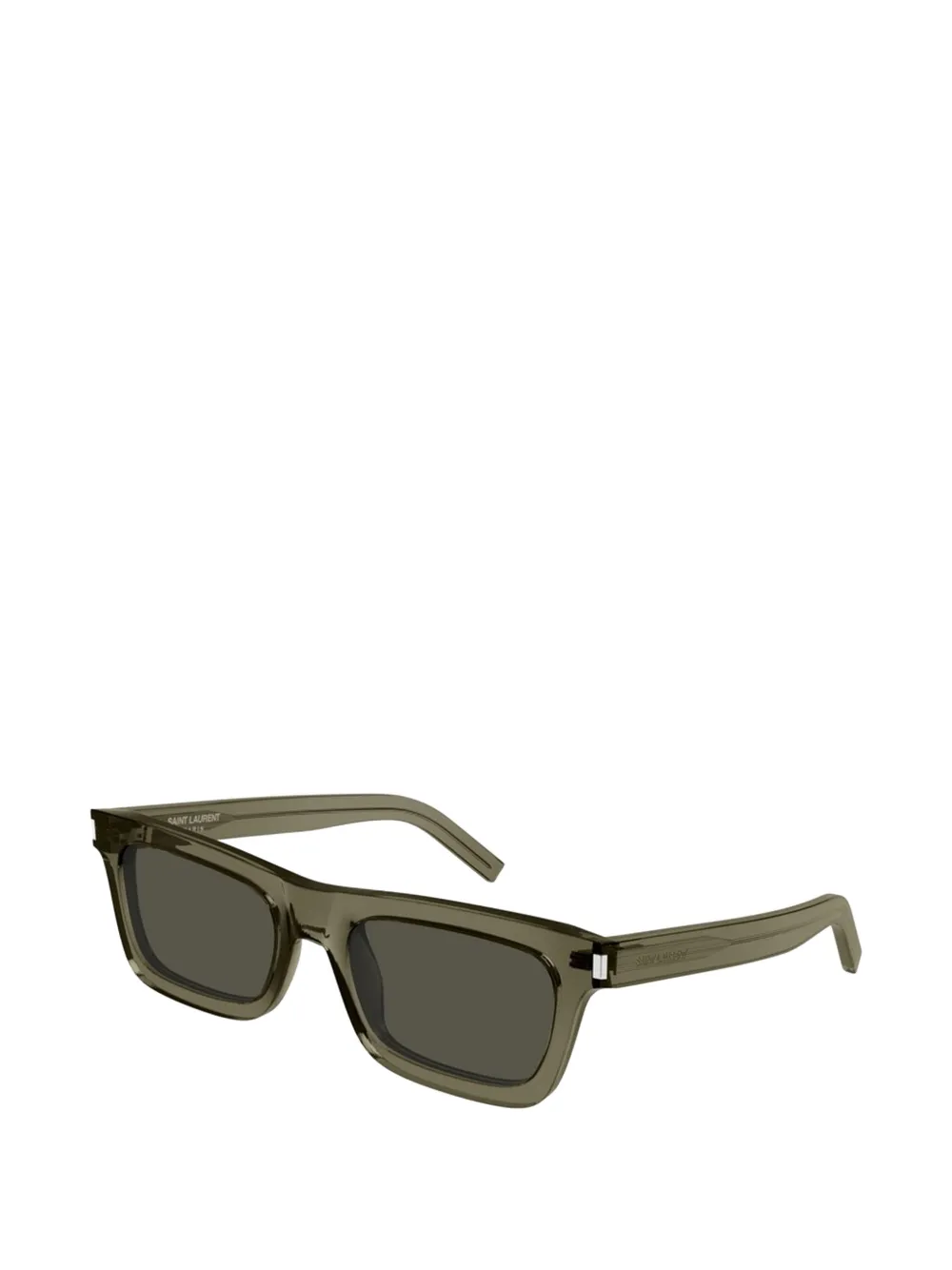 Saint Laurent Eyewear Betty zonnebril met vierkant montuur Bruin