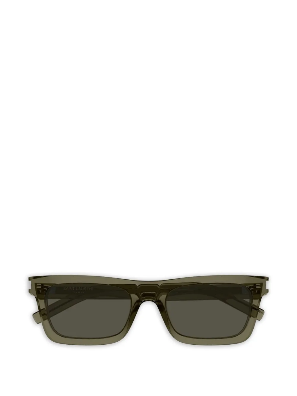 Saint Laurent Eyewear Betty square-frame sunglasses - Marrone