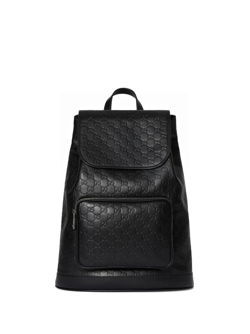 Gucci medium GG Emblem backpack - Schwarz
