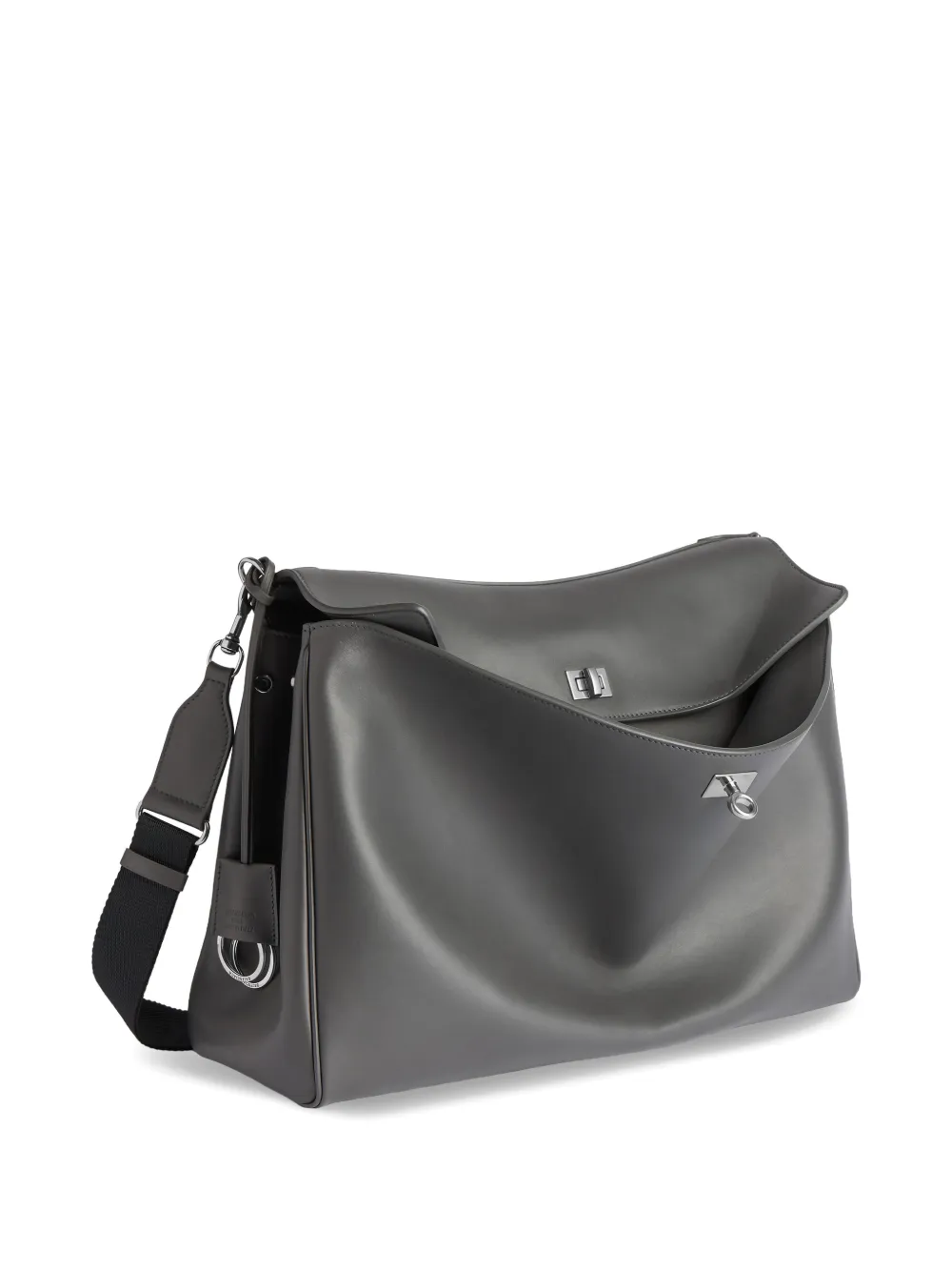  Balenciaga Rodeo Turn-lock-closure Messenger Bag - Grey 