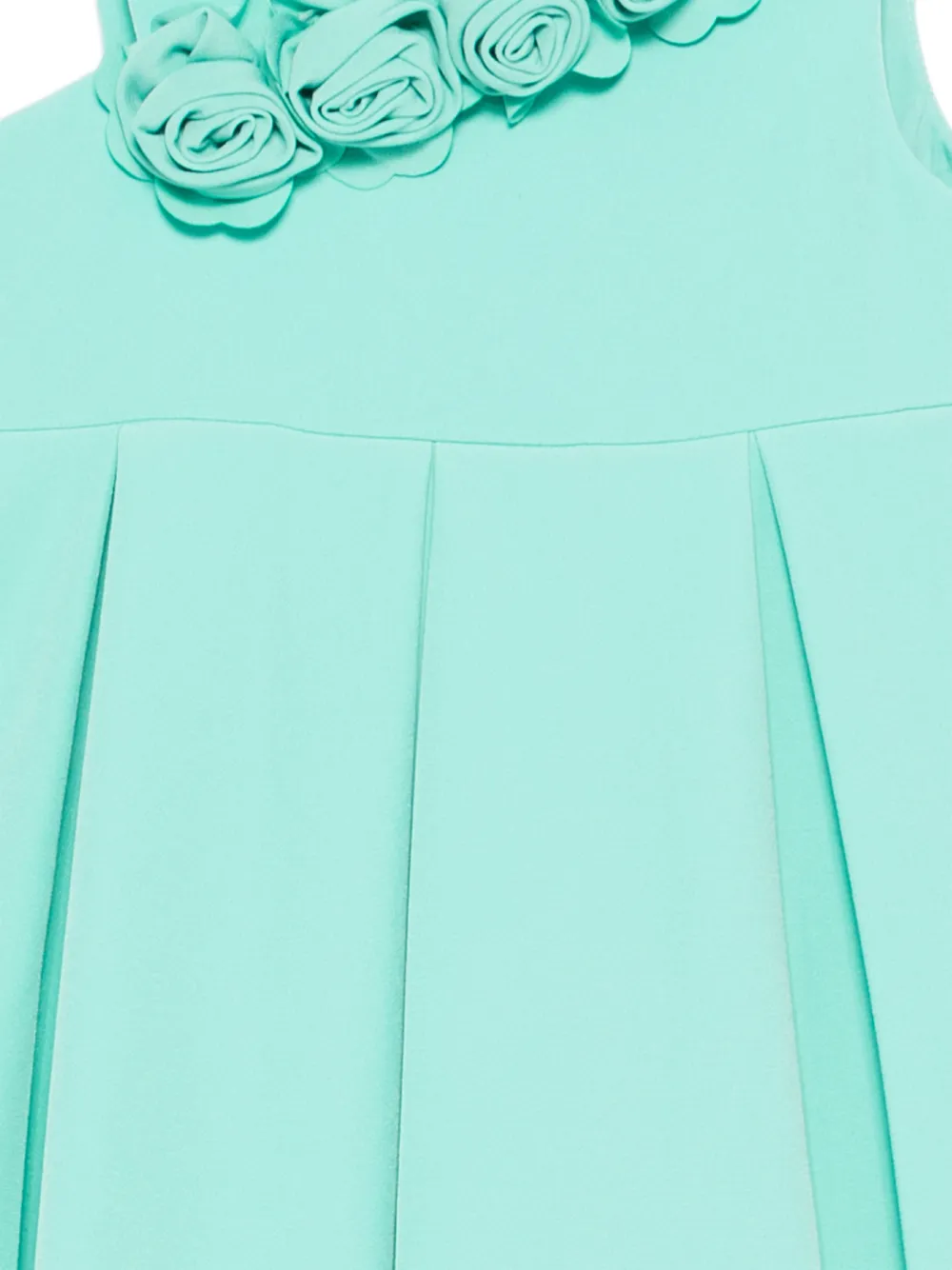  Abel & Lula Floral One-shoulder Dress - Green 