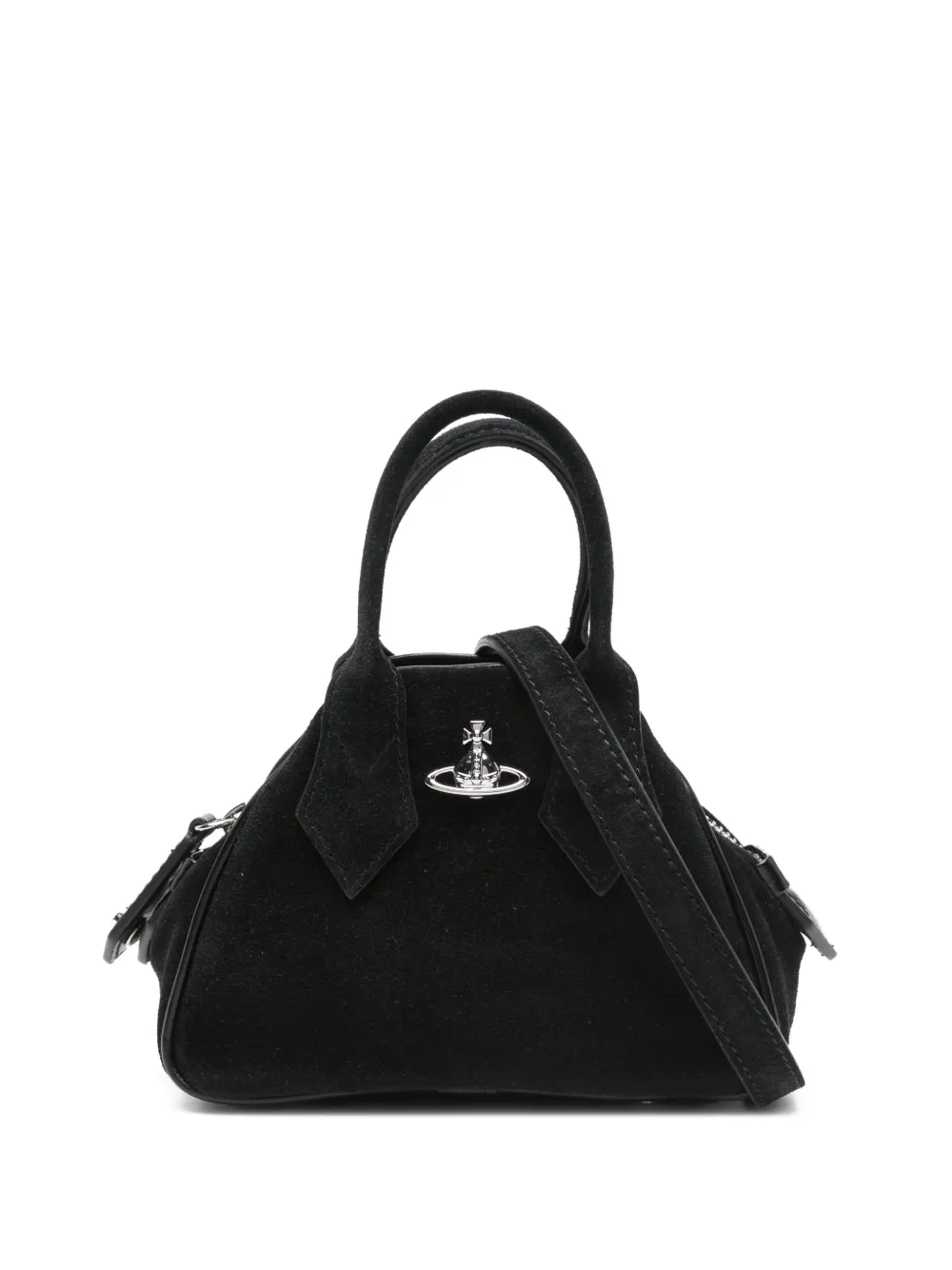 Vivienne Westwood logo-applique mini bag - Nero