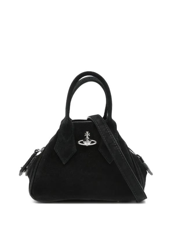 Vivienne Westwood Logo-applique Mini Bag in Black