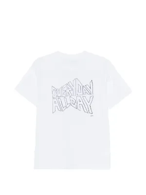 Sacai memory-print Black T-shirt | Black | FARFETCH