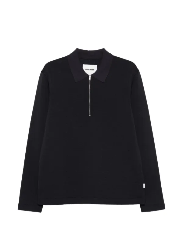 Jil Sander ピケ ポロTシャツ | ブルー | FARFETCH JP