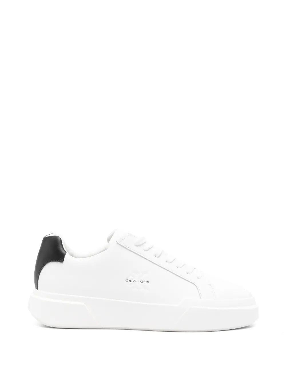 Calvin Klein Sneakers con design a inserti - Bianco
