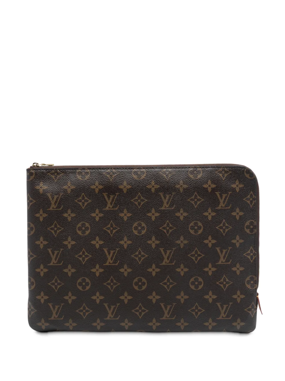 Louis Vuitton Pre-Owned 2018 Monogram Etui Voyage MM clutch bag - Marrone
