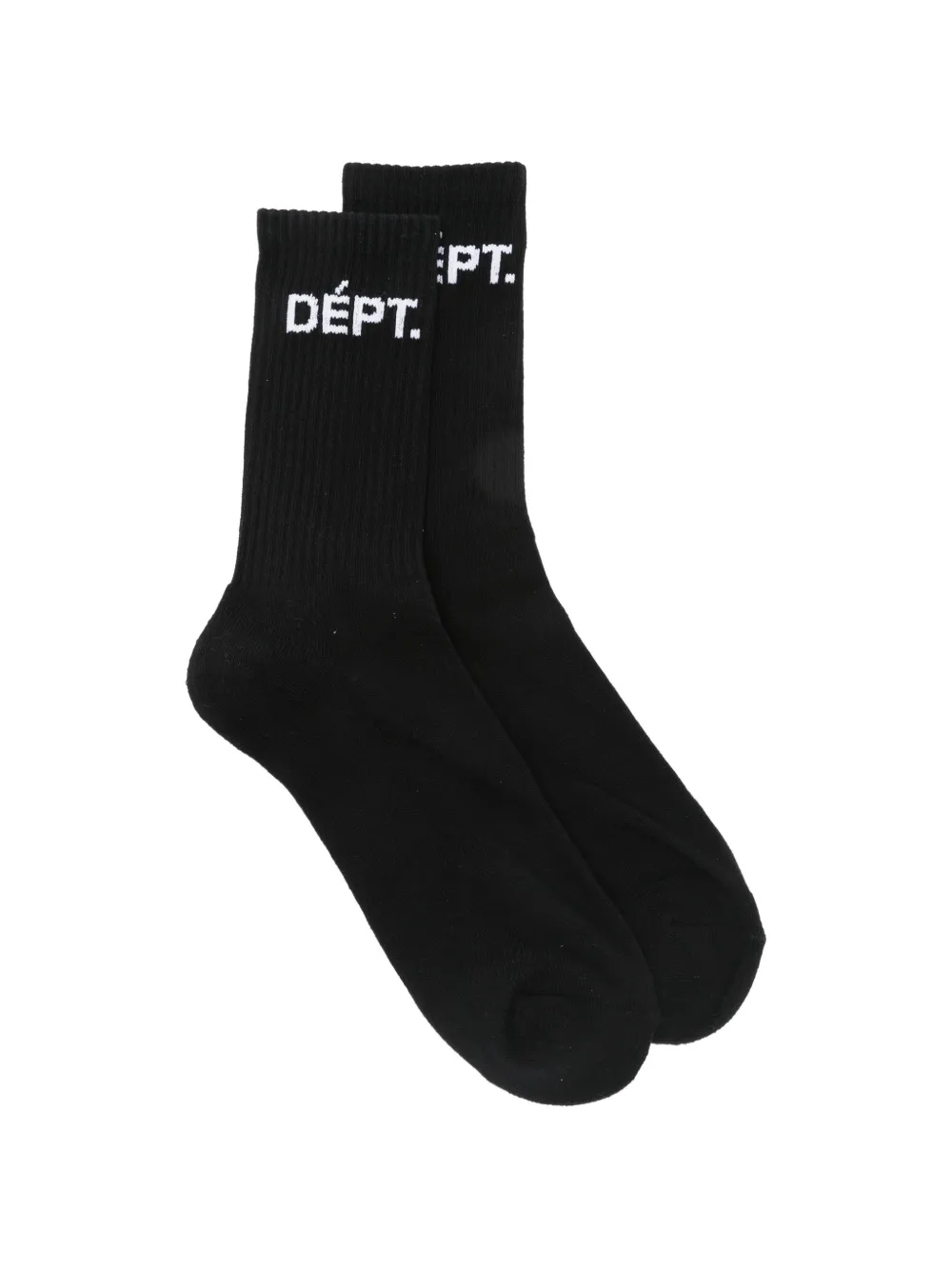 GALLERY DEPT. logo-detail socks - Nero