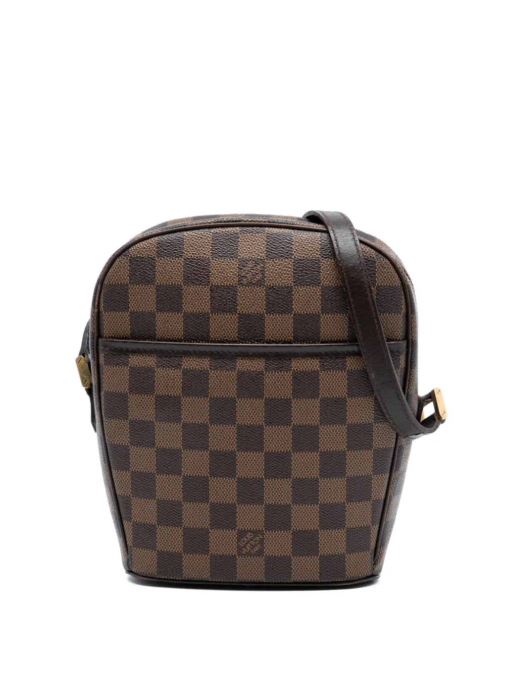 Louis Vuitton Pre-Owned Borsa a tracolla Damier Ebène Ipanema PM 2002-2010 - Marrone