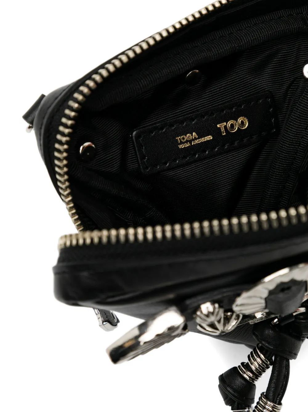 TOGA TOO Studded Mini Bag | Black | FARFETCH