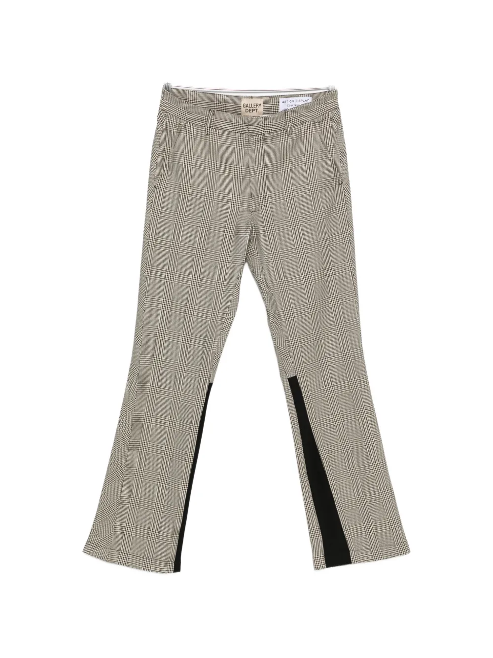 GALLERY DEPT. check panel trousers - Toni neutri