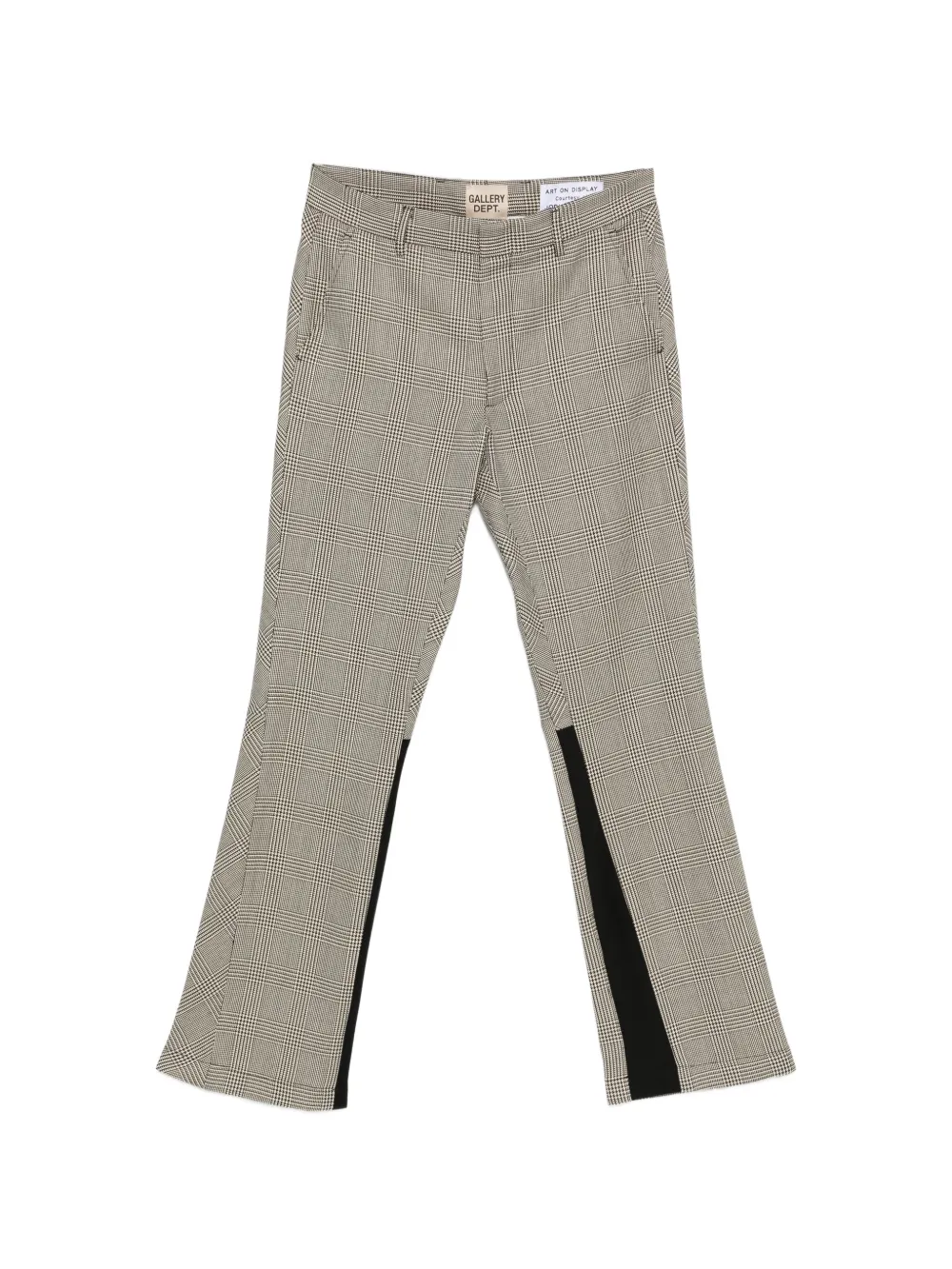 GALLERY DEPT. check panel trousers - Toni neutri