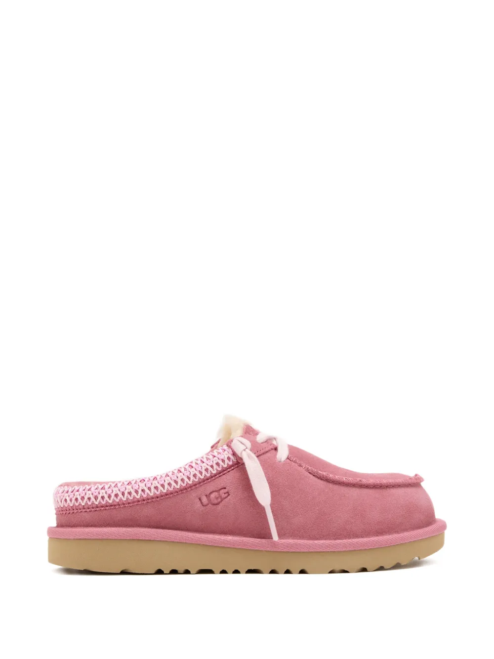 UGG Kids Tasman lace-up mules - Rosa