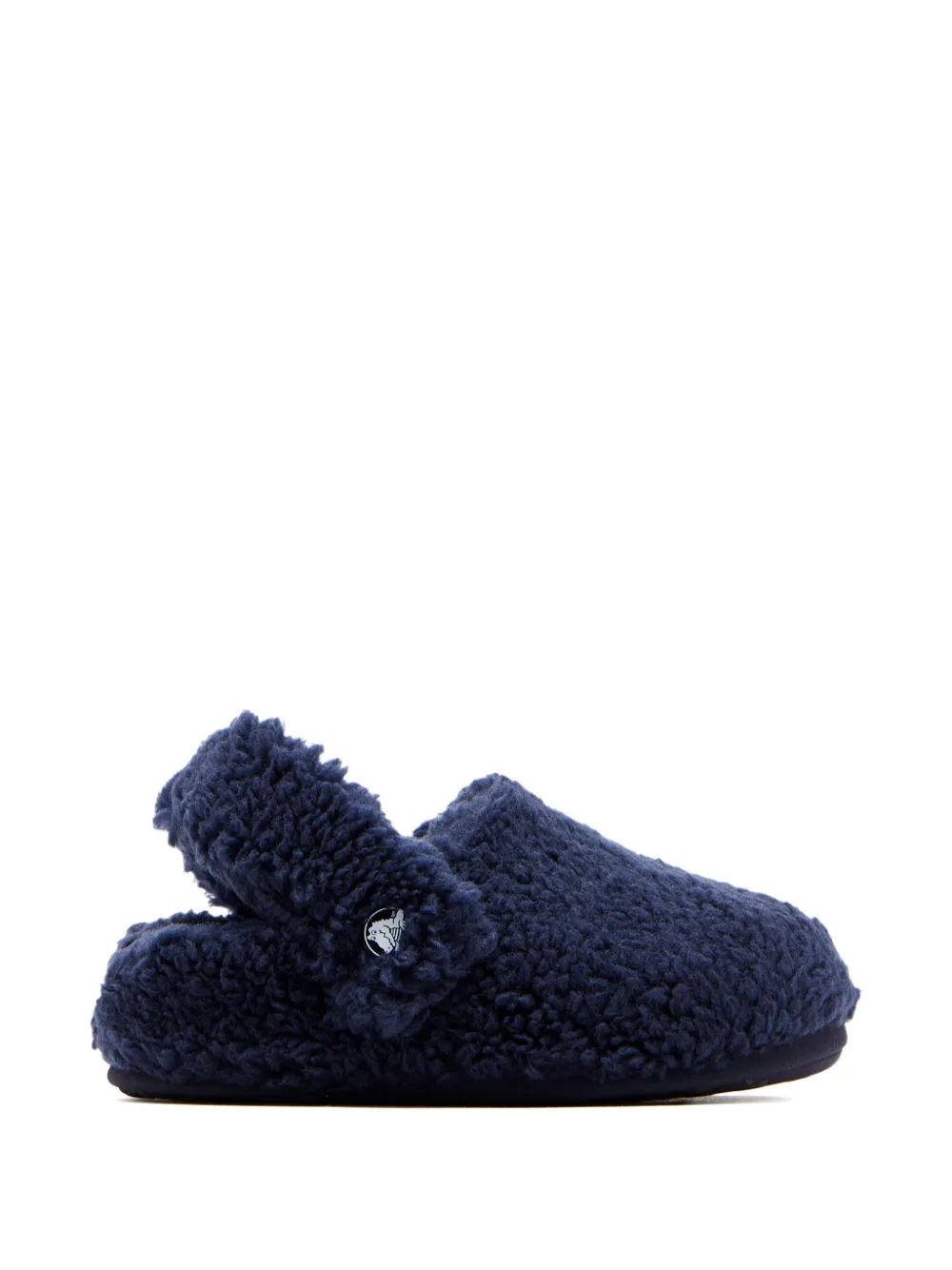 Crocs Kids logo fluffy clogs - Blu