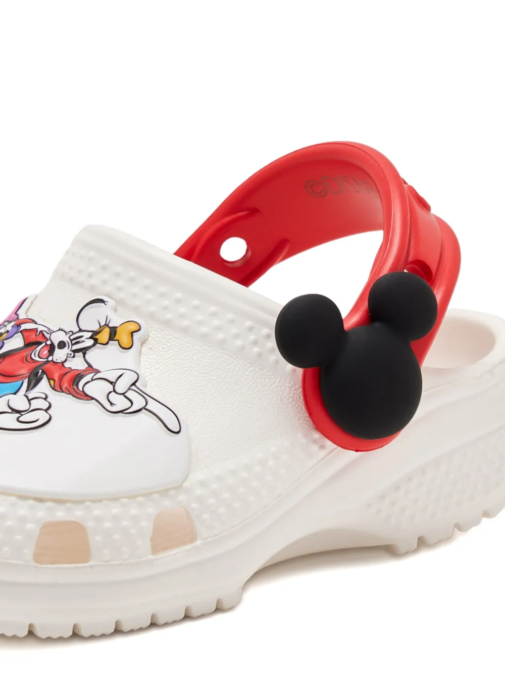 Crocs Kids x Disney cartoon-detail clog Wit