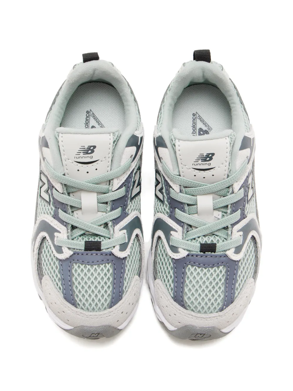 New Balance Kids mesh panelled sneakers Groen