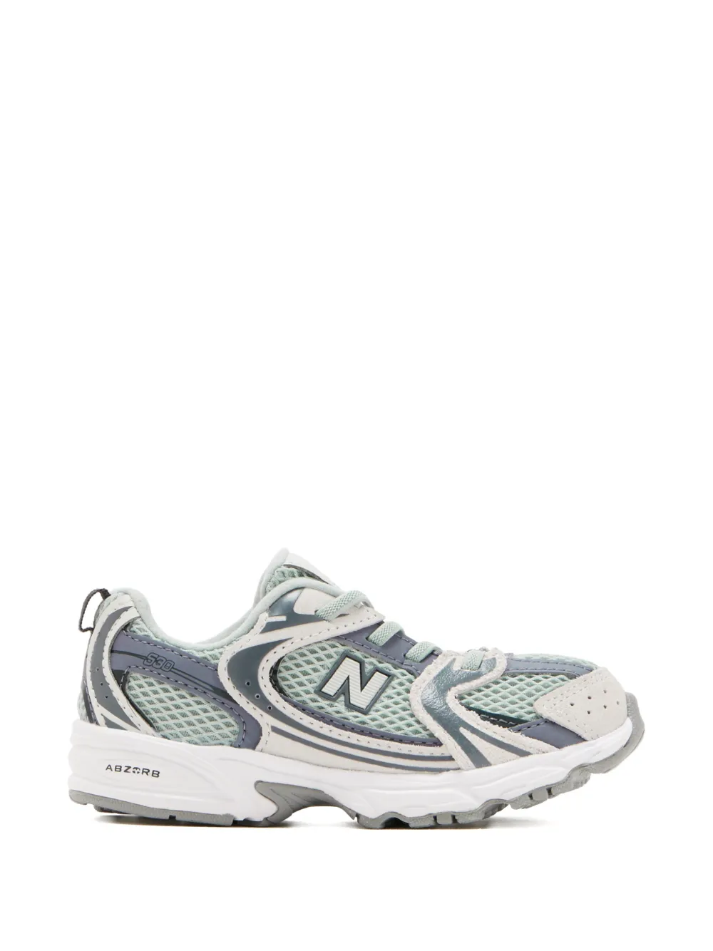 New Balance Kids mesh panelled sneakers - Verde