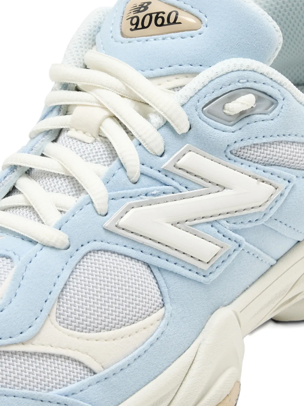 New Balance Kids 9060 panelled sneakers Blauw