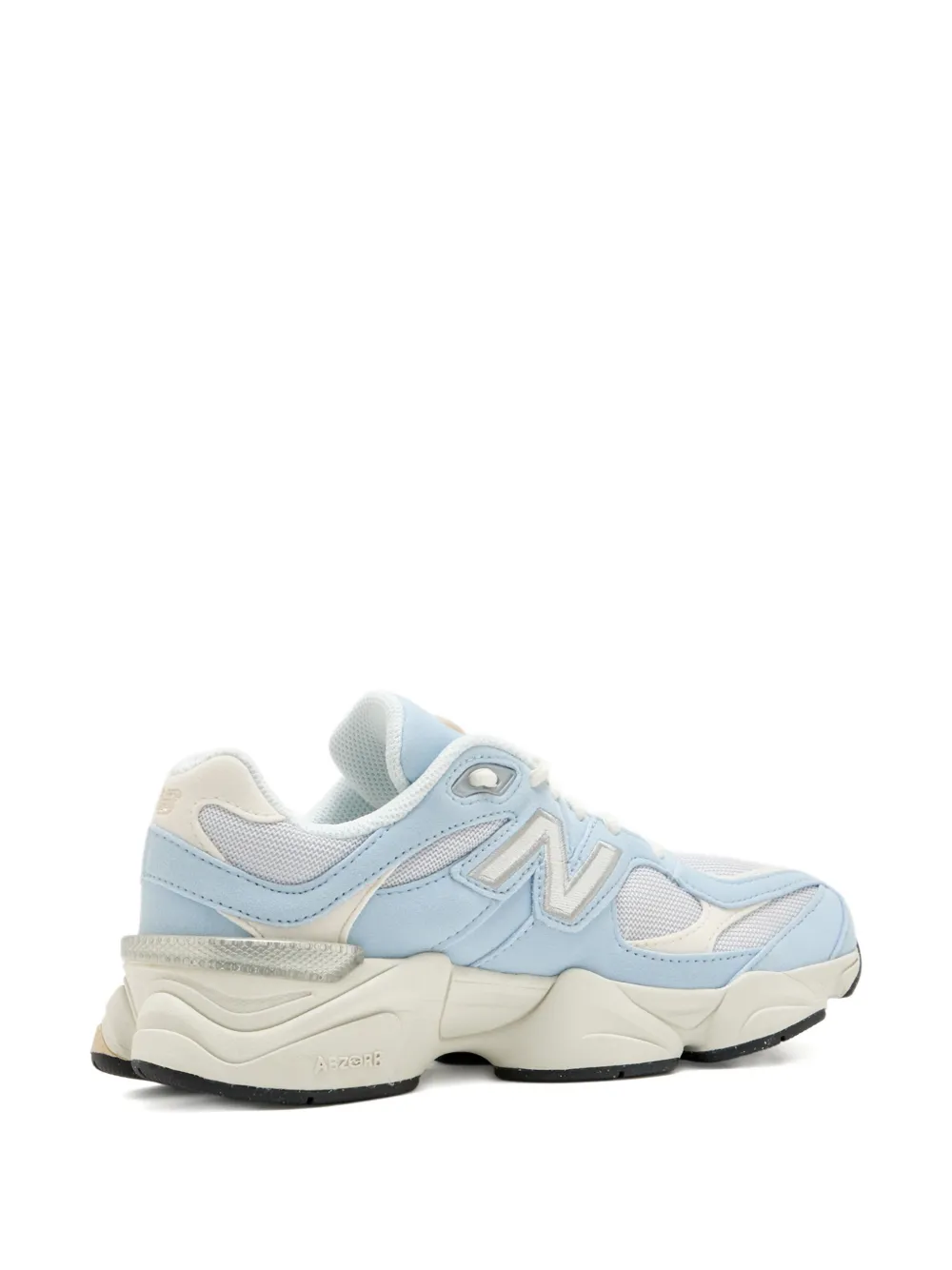 New Balance Kids 9060 panelled sneakers Blauw
