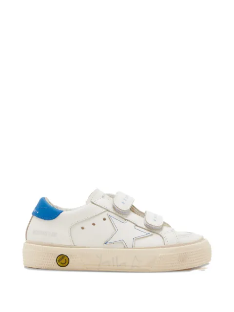Golden Goose Kids May School star-appliqué sneakers