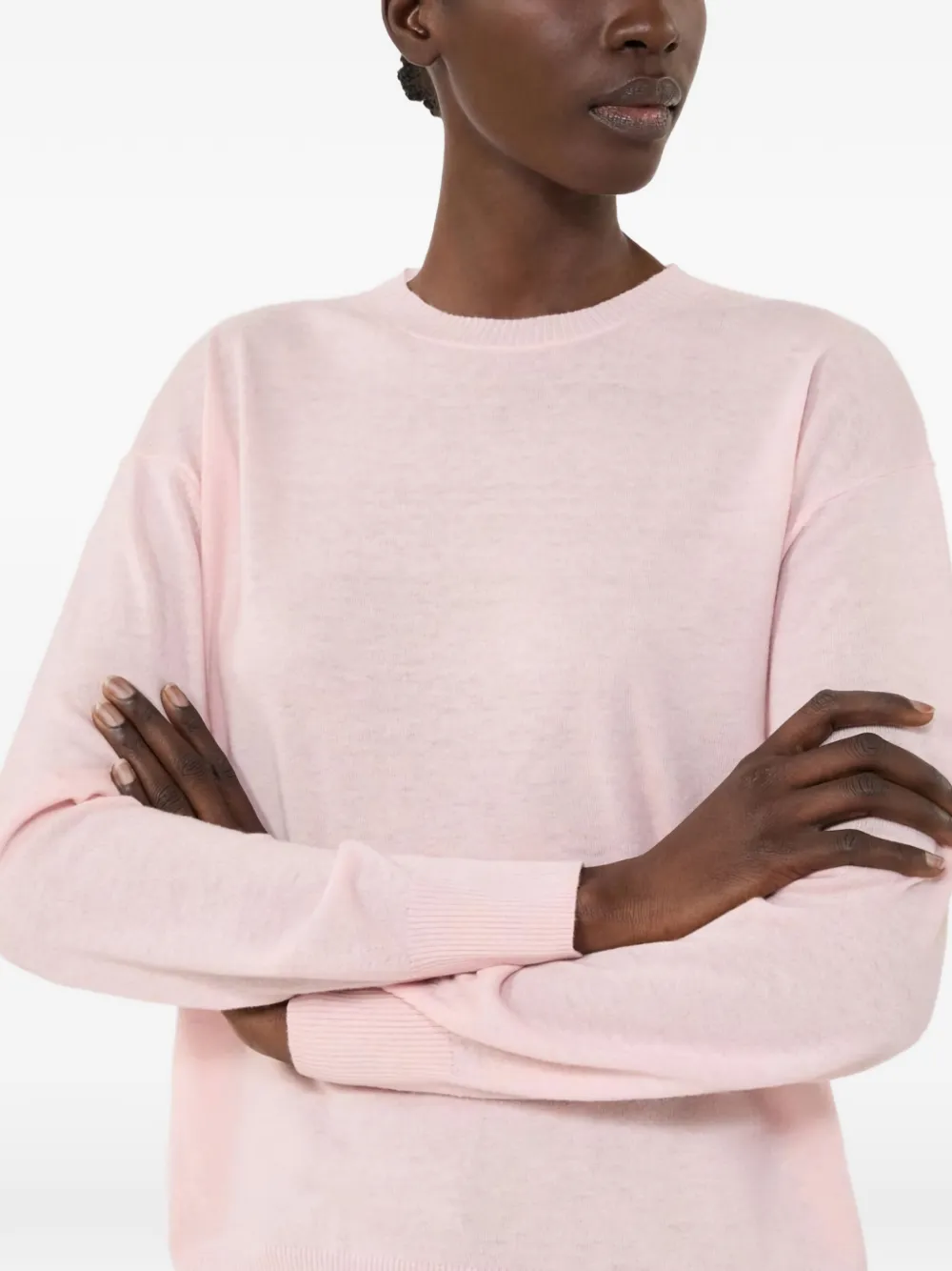 Weekend Max Mara Wkdvento trui met ronde hals Roze