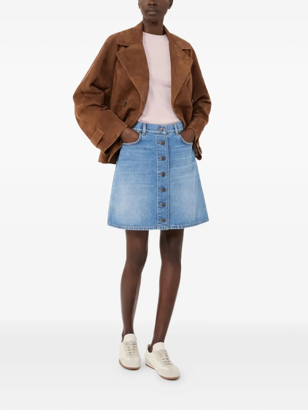 Weekend Max Mara Wkdvento trui met ronde hals Roze