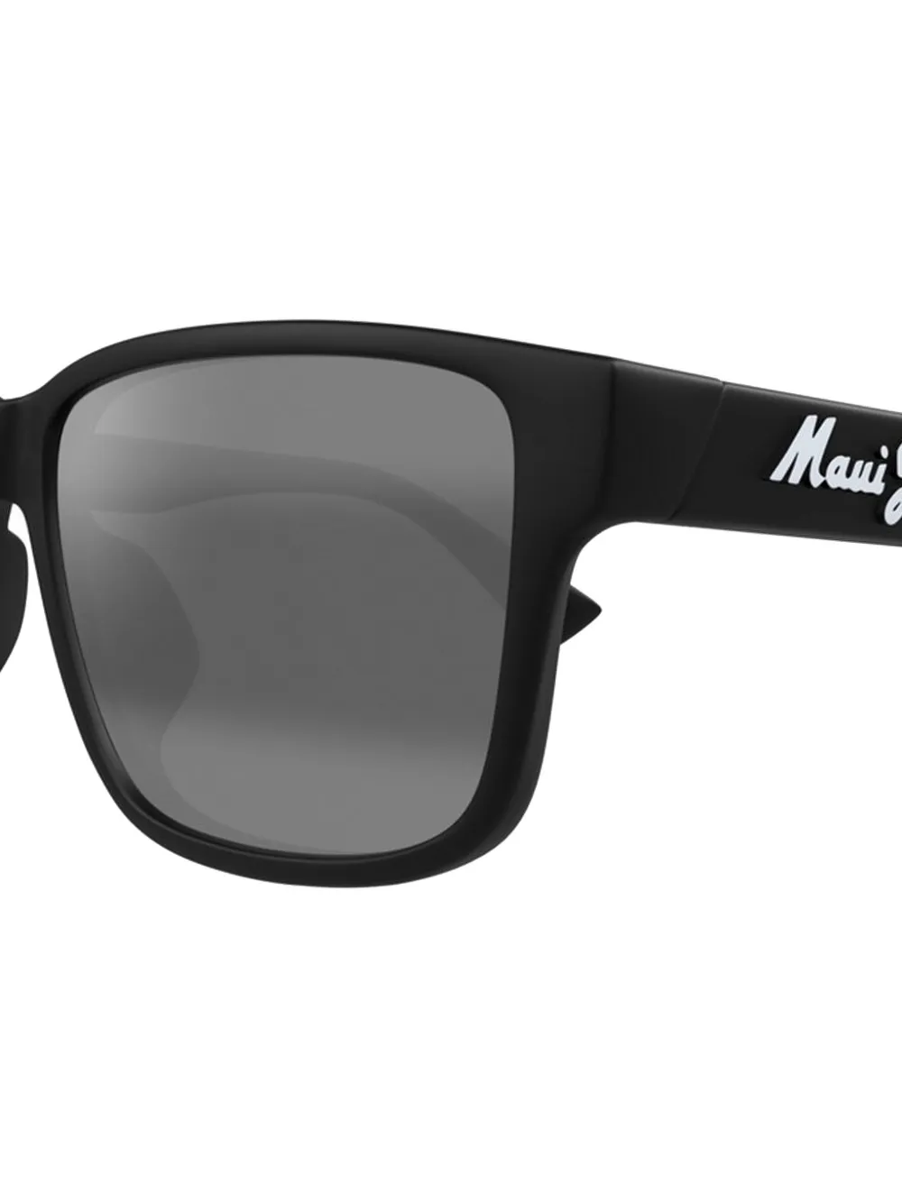 Maui Jim Kuniahi スクエアフレーム サングラス | ブラック | FARFETCH JP