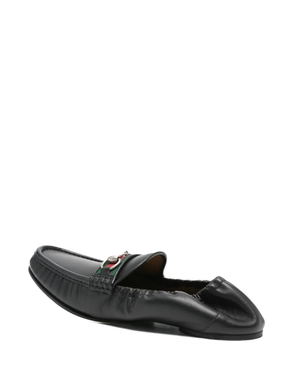 Gucci Loafers met Horsebit-detail Zwart