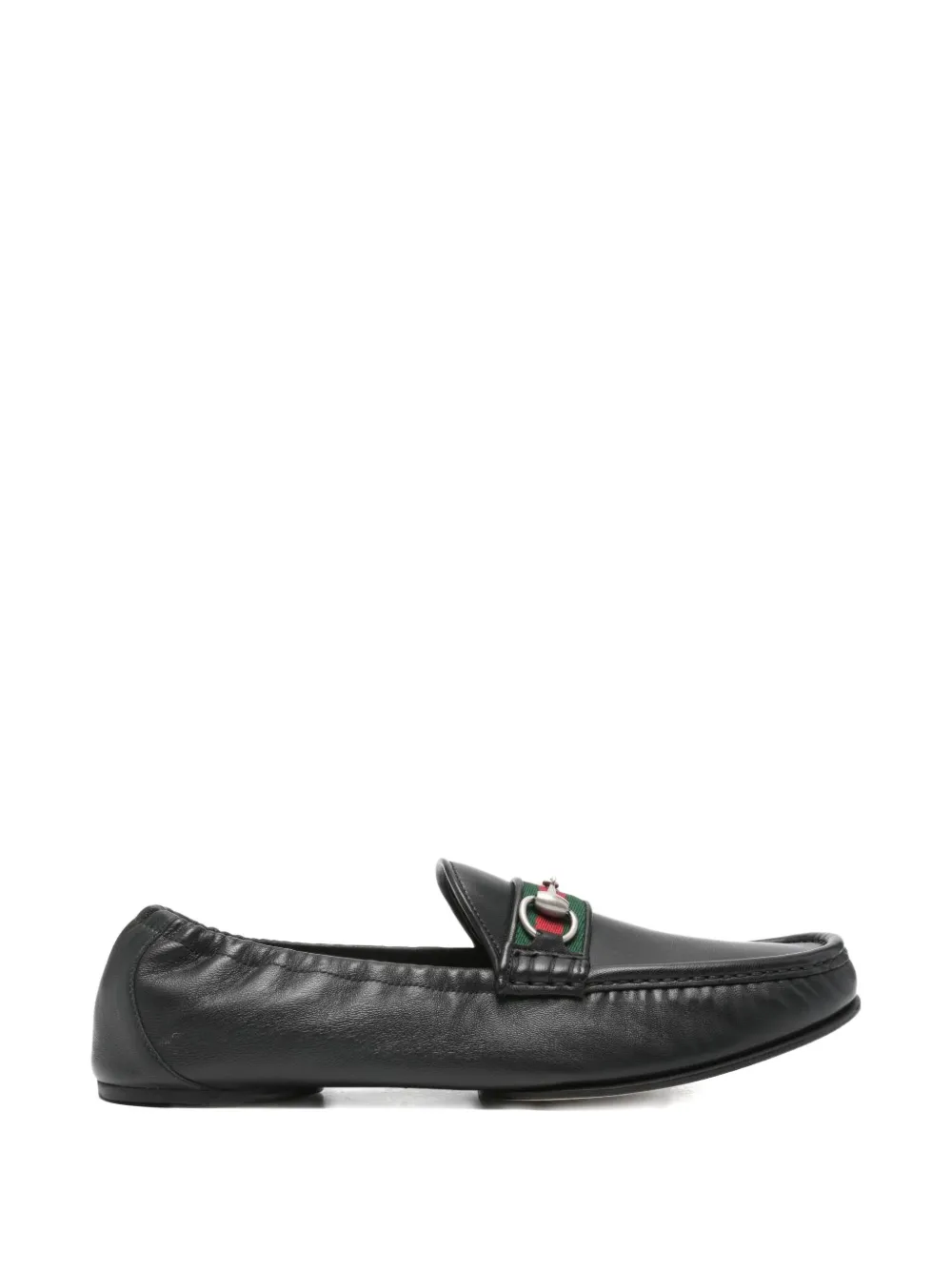 Gucci Loafers met Horsebit-detail Zwart