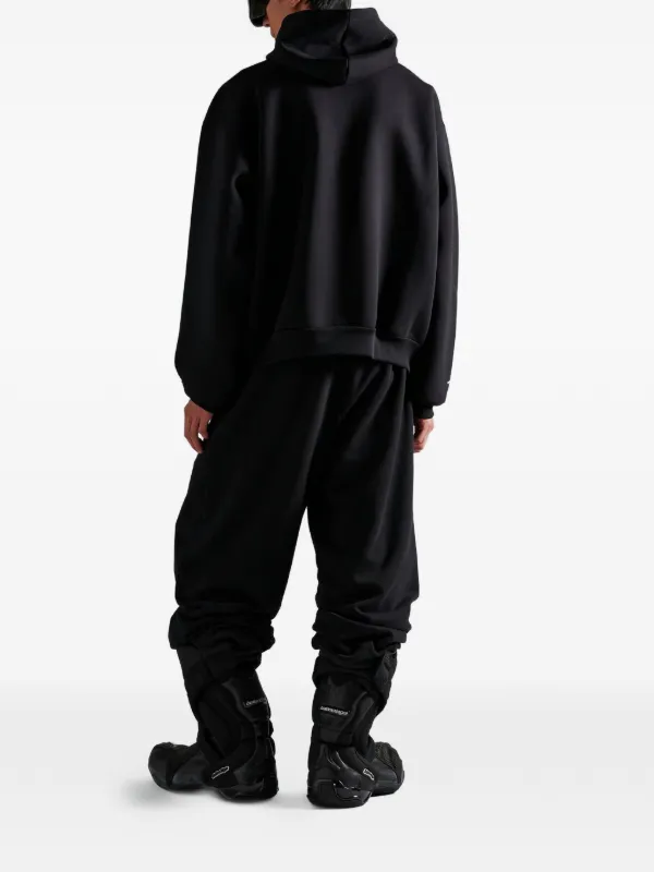 Balenciaga 3B Sports Icon zip-up Hoodie | Black | FARFETCH HK