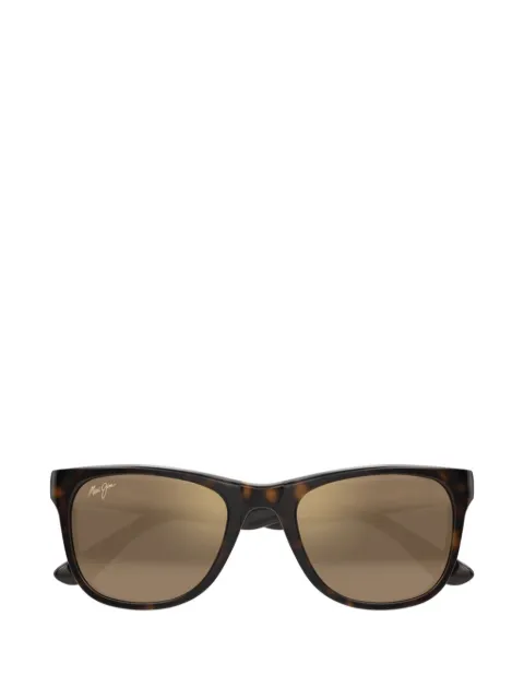 Maui Jim tortoise square-frame sunglasses