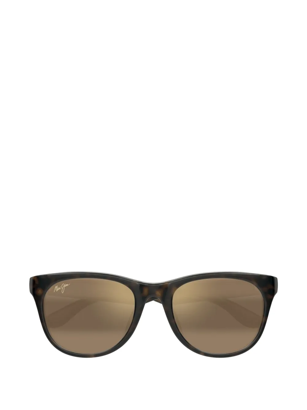 Maui Jim Kōaniani Af round-frame sunglasses - Marrone