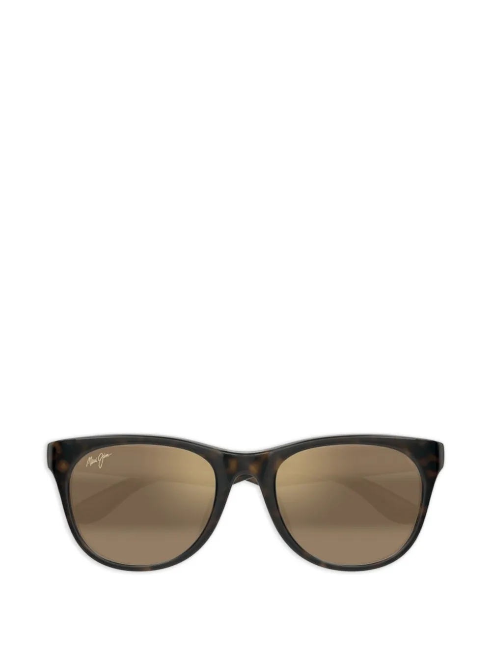 Maui Jim Kōaniani Af round-frame sunglasses - Marrone