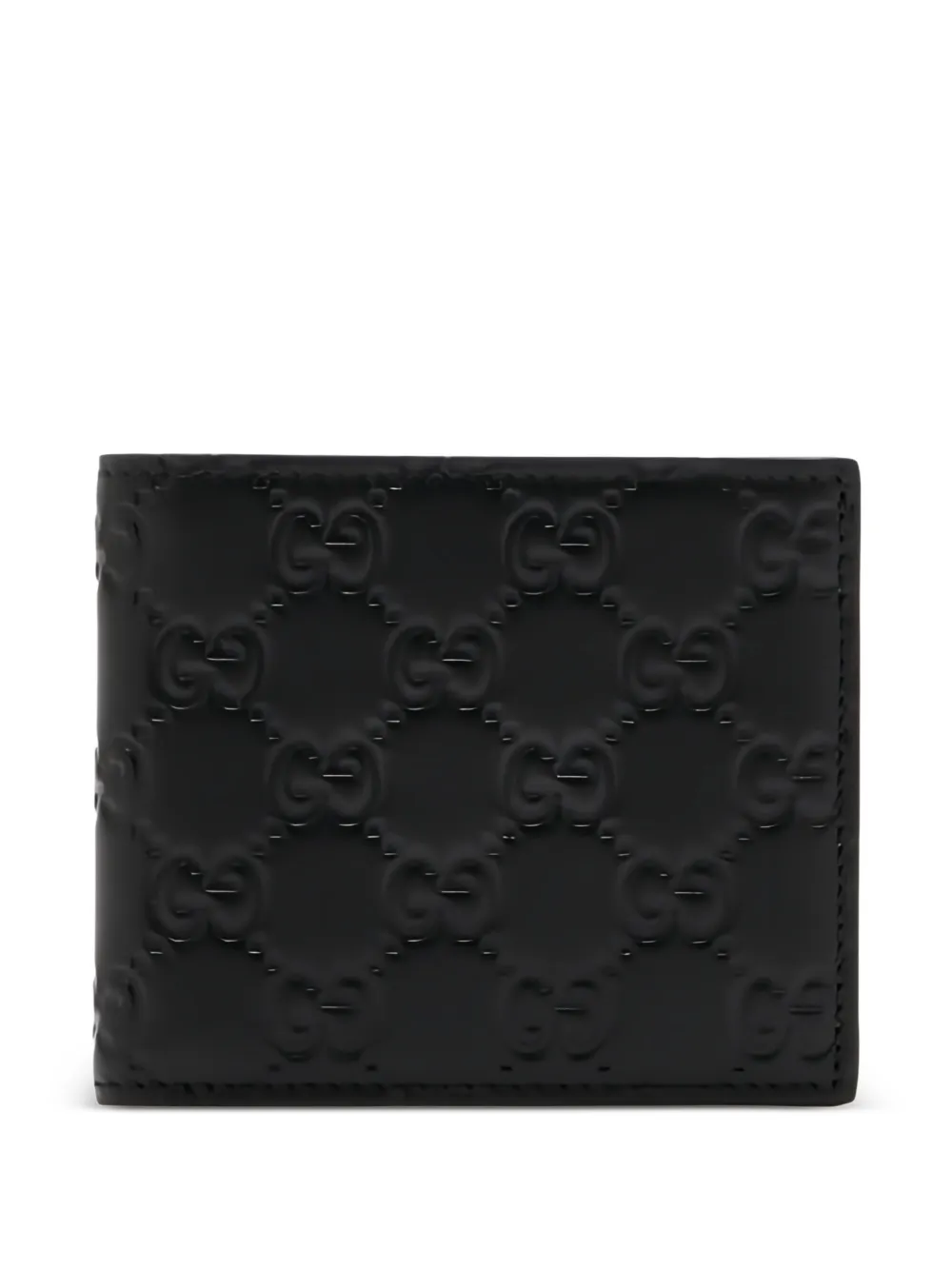 Gucci GG-debossed wallet - Schwarz