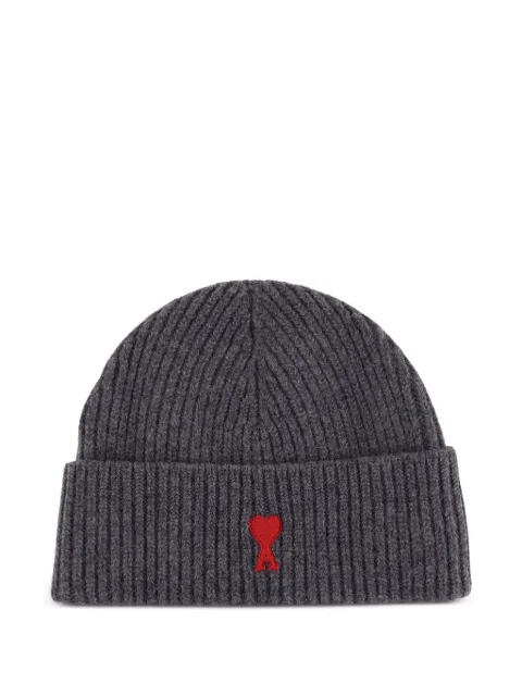 AMI Paris ribbed beanie