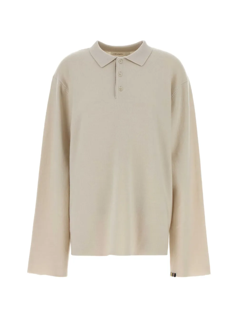 extreme cashmere Alligator polo shirt - Toni neutri