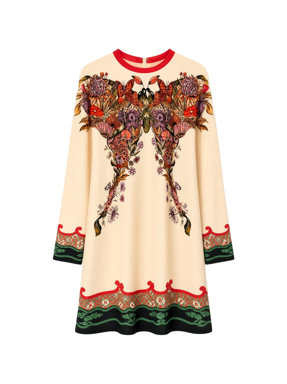 La DoubleJ mini Supremes Swing dress - Toni neutri