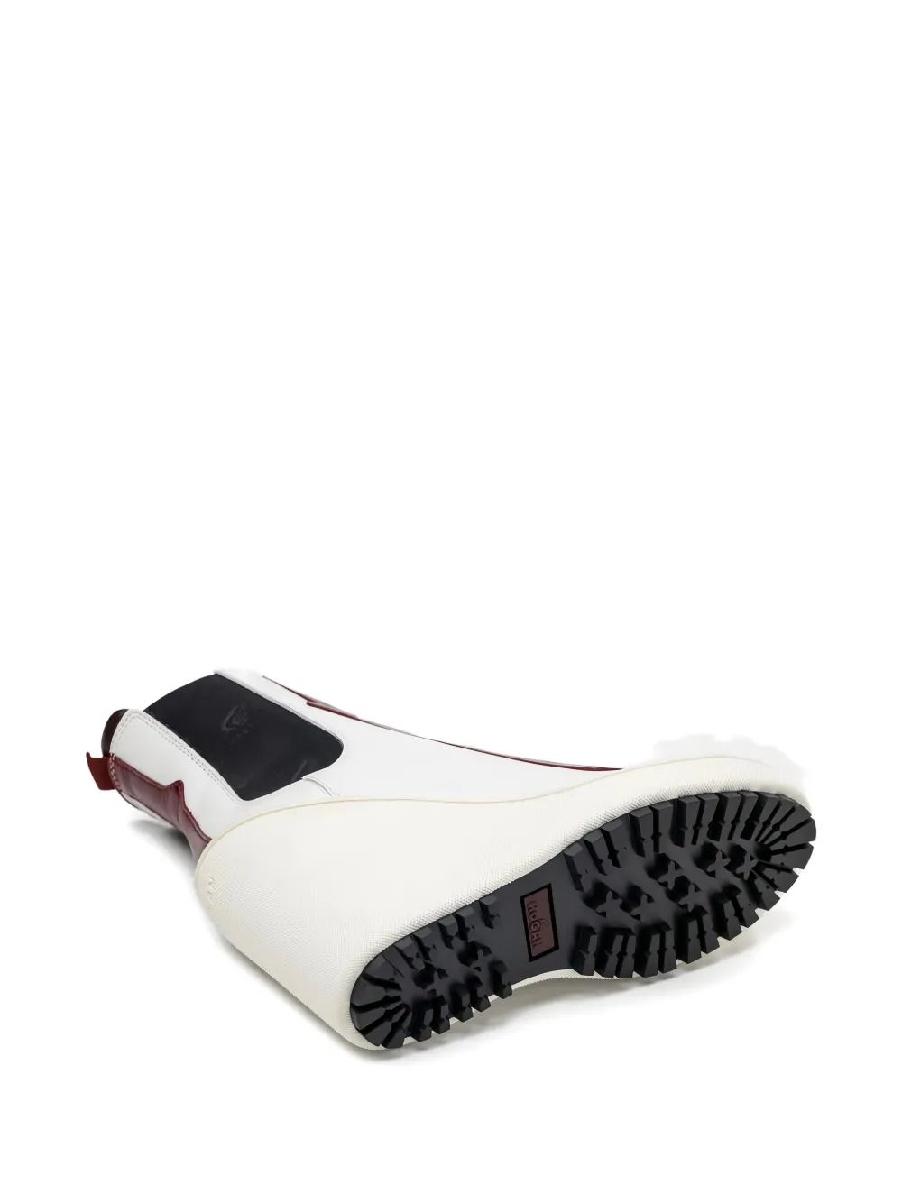 Hogan Laarzen met sleehak Wit