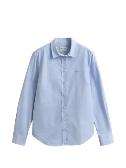 Gant embroidered-logo shirt