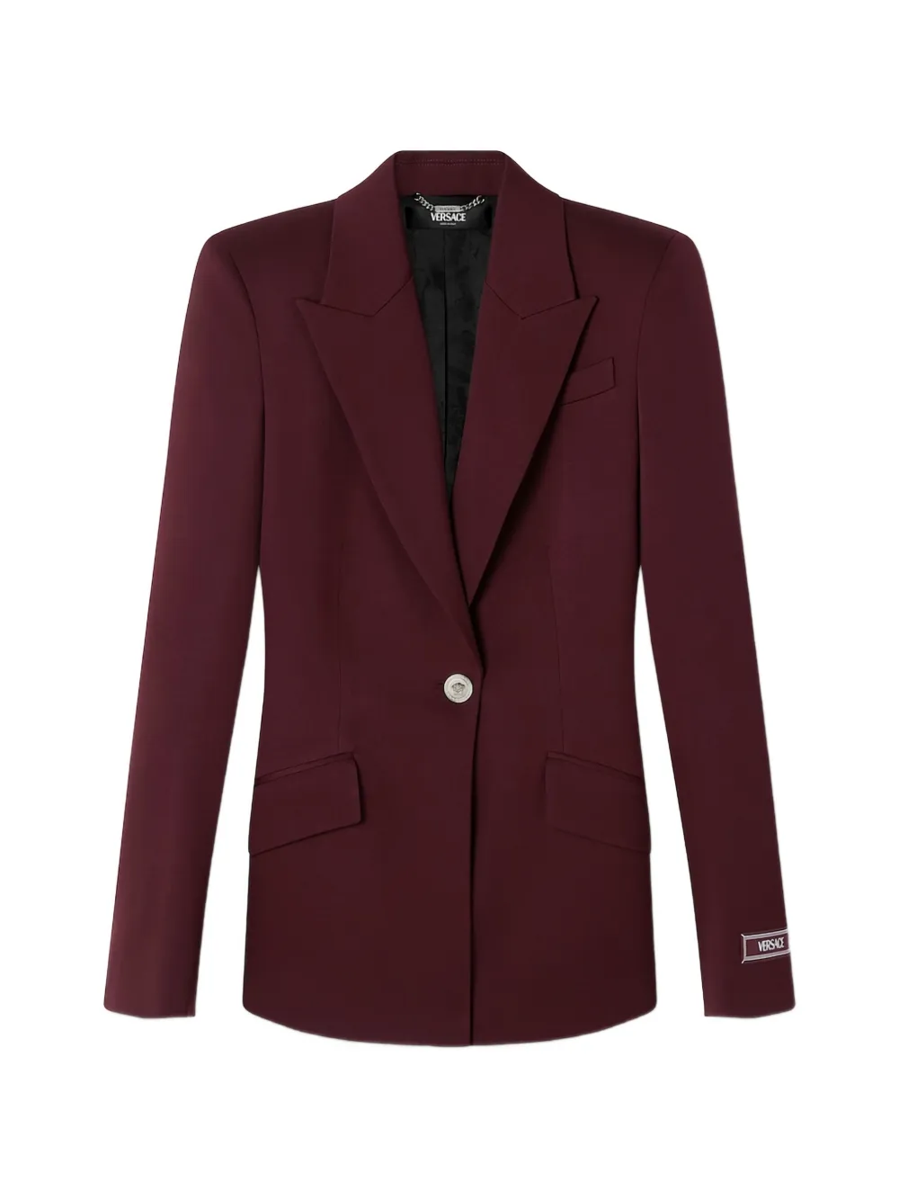 Versace single-breasted blazer - Rosso