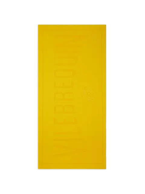 Vilebrequin logo beach towel